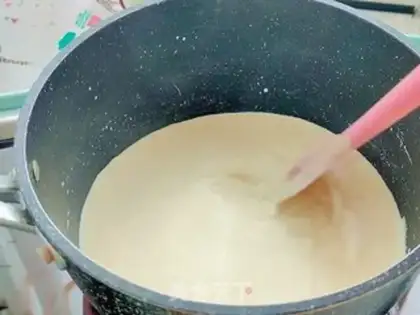 Make Flamingo cheese step 1