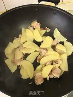Make Onion potatoes back to the pot step 8