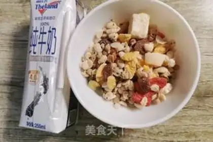 Make Milk cereal step 0