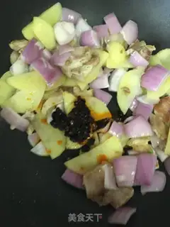 Make Onion potatoes back to the pot step 11