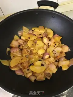 Make Onion potatoes back to the pot step 12