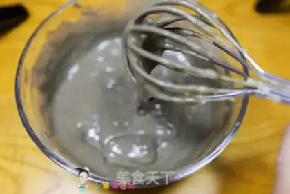 Make Black sesame muffin step 3