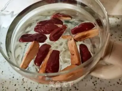 Make The silver spoon of red dates step 4