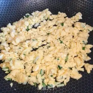 Make Eggs fried cake step 4