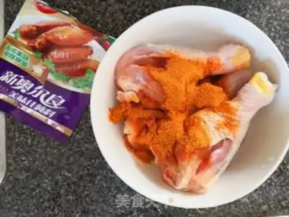 Make Chicken leg, New Orleans step 1
