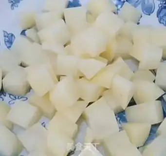 Make Potato cucumber step 1