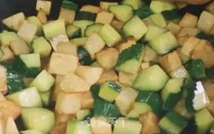 Make Potato cucumber step 3