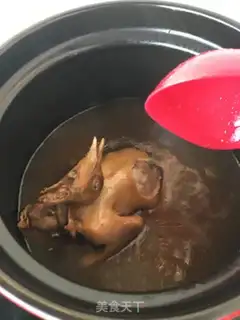 Make The cheetah belly stewed pigeons step 9