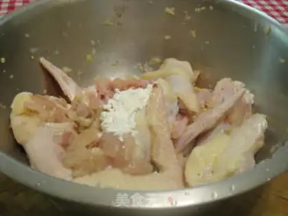 Make Beer with chicken wings step 6