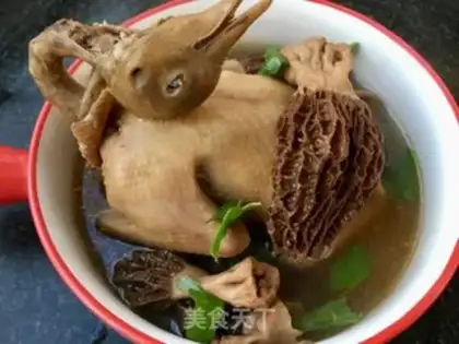 Make The cheetah belly stewed pigeons step 12