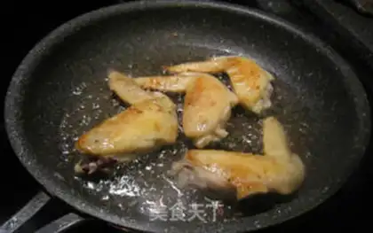 Make Beer with chicken wings step 7