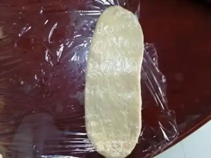 Make Chinese pumpkin bread step 7