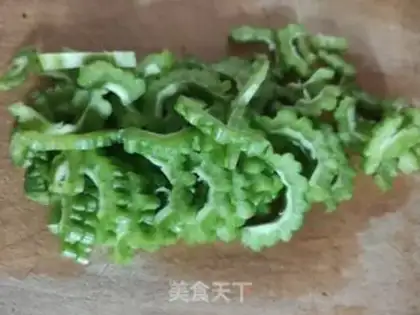 Make A cold, bitter melon step 2