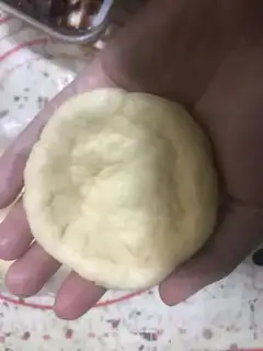 Make Soccer fork buns step 13