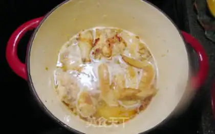 Make Beer with chicken wings step 11