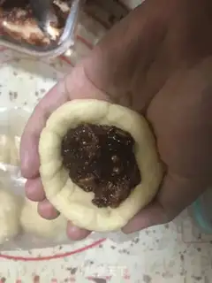 Make Soccer fork buns step 14