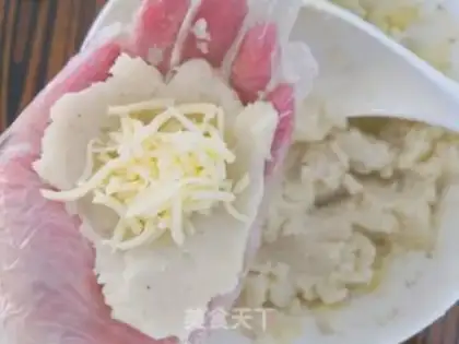 Make Cheese dog intestines step 4