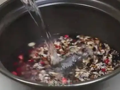 Make Five grains of porridge step 1