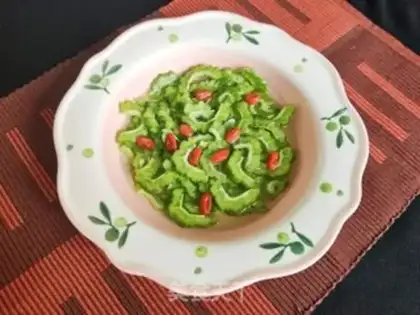 Make A cold, bitter melon step 7