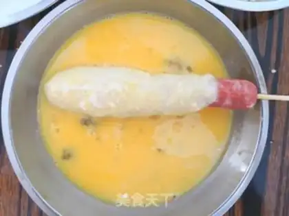 Make Cheese dog intestines step 8