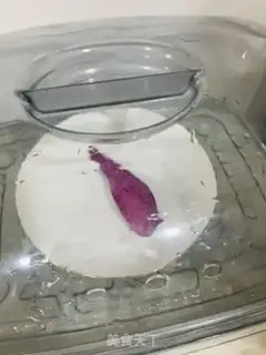 Make Simi-Violet Mooncake step 1