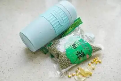 Make Lily green pea corn step 0
