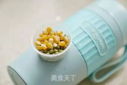 Make Lily green pea corn step 1