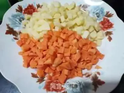 Make Family oil noodles step 1
