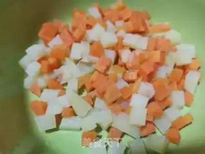 Make Family oil noodles step 3