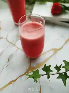 Make Homemade watermelon juice step 5