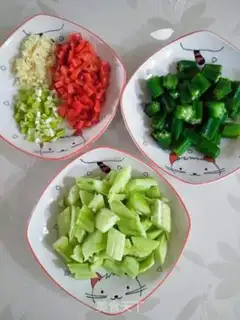 Make Autumn pepper with cucumber step 3