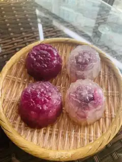 Make Simi-Violet Mooncake step 8