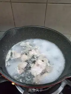 Make Bone, rice toad soup step 1