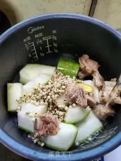 Make Bone, rice toad soup step 3