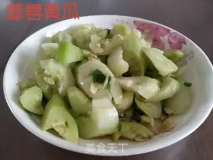 Make Garlic cucumber step 7