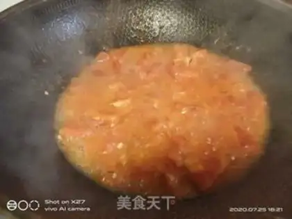 Make Tomato juice and tofu step 3