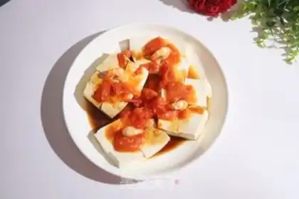 Make Tomato juice and tofu step 4