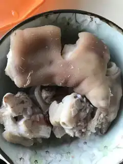 Make Pig-foot ginger step 0