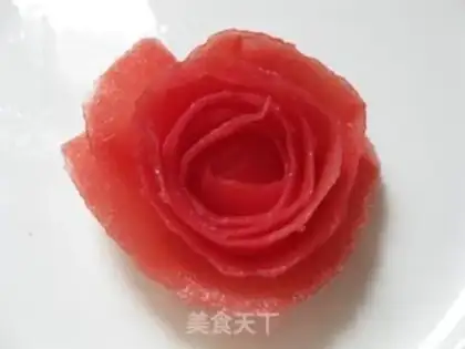 Make A simple plate of tomatoes step 7