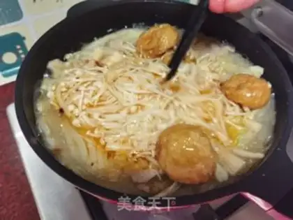 Make A golden mushroom fan step 13