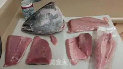 Make Blue flag tuna sushi step 0