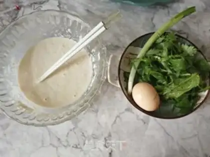 Make Wheat and omelette step 0