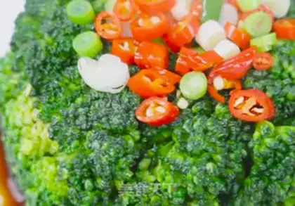 Make ♪ Burn the broccoli ♪ step 7