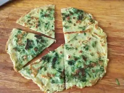 Make Wheat and omelette step 5