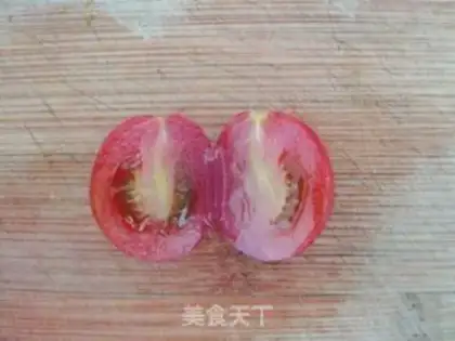 Make A simple plate of tomatoes step 19