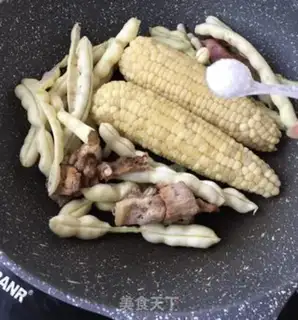Make Roast beans and corn step 4