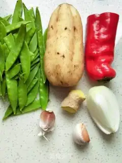 Make ♪ Dutch bean bean pepper fried ♪ step 0