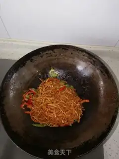 Make Worms and chicken silk step 3