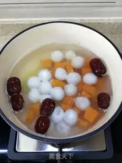 Make Black sugar, red potato soup step 5