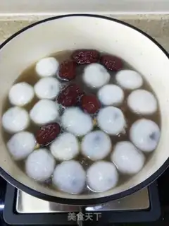 Make Black sugar, red potato soup step 7